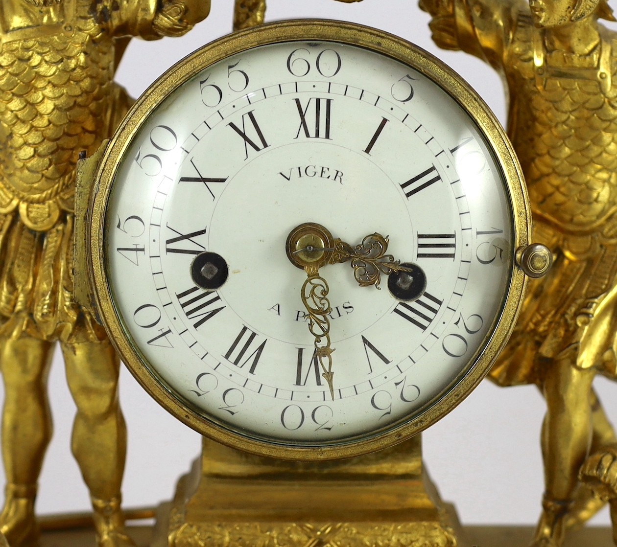 Viger à Paris. A Louis XVI ormolu mantel clock